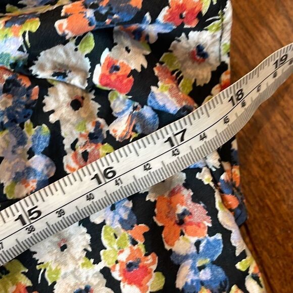 J.Crew Mercantile NWT floral ruffled blouse xs - Picture 6 of 8